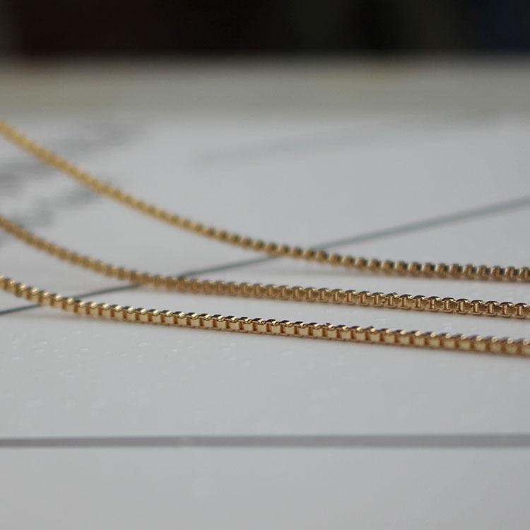ASON Stainless Steel Chains Wholesale 10Pcs/lots Gold Black Rose Silver Color Width Long Chains Necklace DIY Jewelry Box Chains
