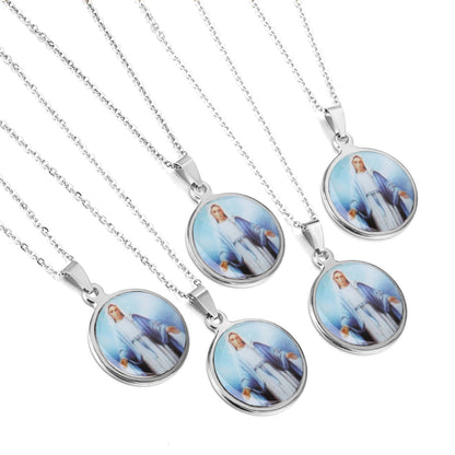 Lot Pendant Necklace Christianity Jewelry