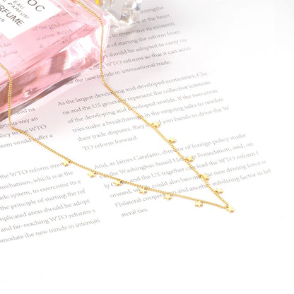 Stainless Steel 40+5cm Star Pendant Necklace Jewelry Women's Chains Necklaces Collars Accessories Party 2020 Hot