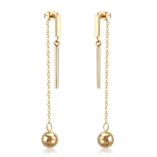 Tassel Dangle Earrings For Women Stainless Steel Drop Earings 2020 Fashion Jewelry aretes de mujer bricos wholesale