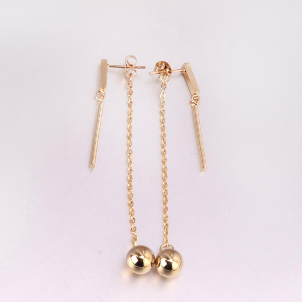 Tassel Dangle Earrings For Women Stainless Steel Drop Earings 2020 Fashion Jewelry aretes de mujer bricos wholesale