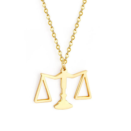 Gold color Babygirl Choker Necklace 316L Stainless Steel Chain Pendant Necklaces Set For Women Fashion Jewelry