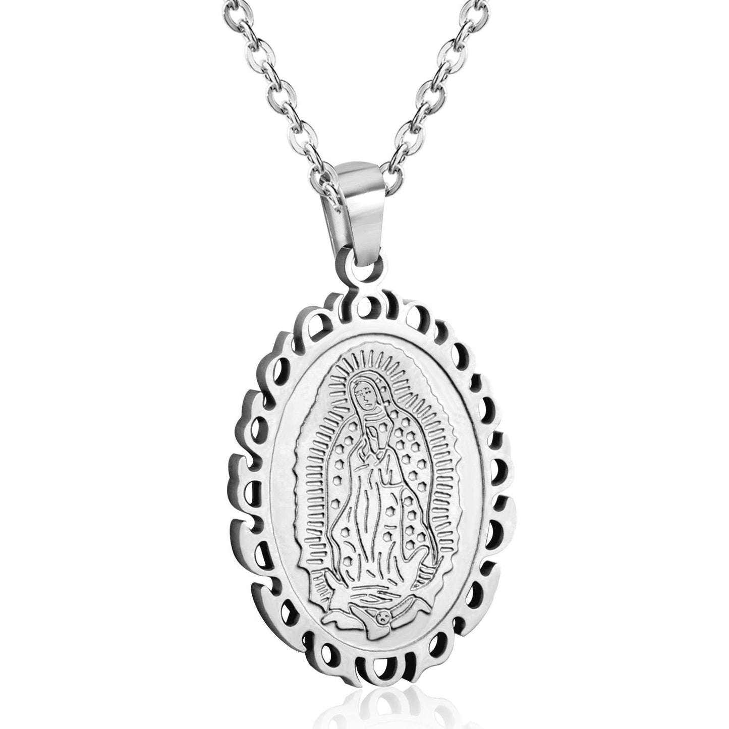 New Fashion Pendant With Necklaces For Men Jewelry Gift 316L Stainless Steel Religion necklaces