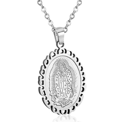 New Fashion Pendant With Necklaces For Men Jewelry Gift 316L Stainless Steel Religion necklaces