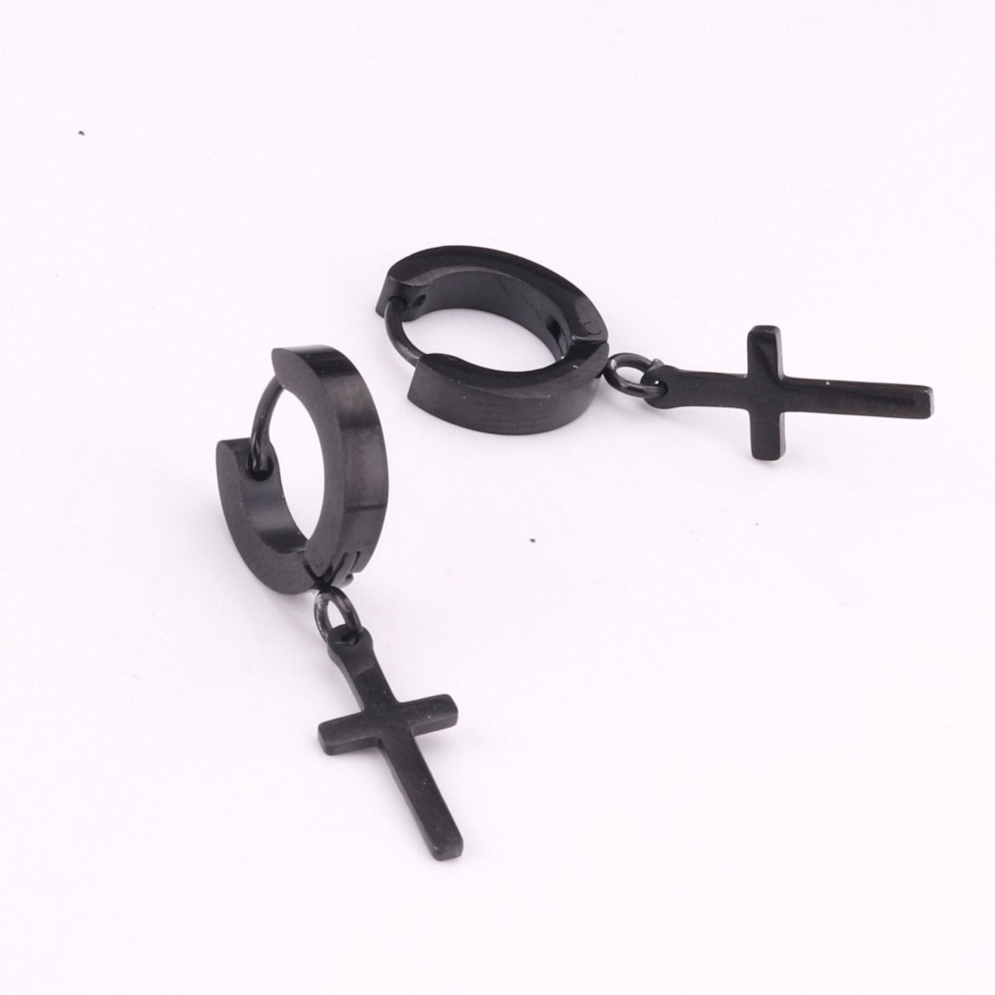 Hoop Earrings For Women Cross Fashion Jewelry Stainless Steel 2020 Earings Jewellery pendientes oorbellen Bricos