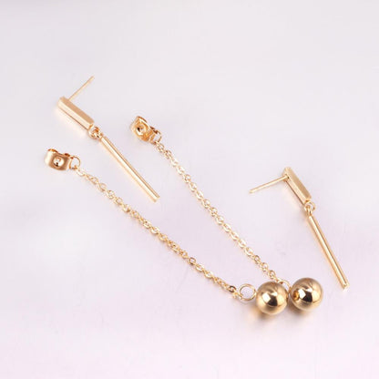 Tassel Dangle Earrings For Women Stainless Steel Drop Earings 2020 Fashion Jewelry aretes de mujer bricos wholesale