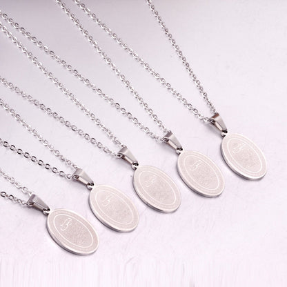 Muslim Scriptures Pendant Necklace Gold-color Necklace Women Jewelry