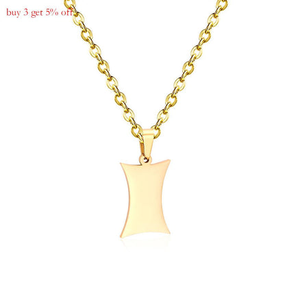 Gothic Fashion Gold Heart Pendant Necklace For Men Women Jewelry Stainless Steel Chain Necklaces Collares Collier