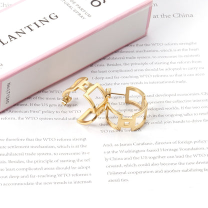 Fashion Jewelry brincos 316L Stainless Steel Hoop Earrings Women Earings orbellen 2021 New aretes de mujer