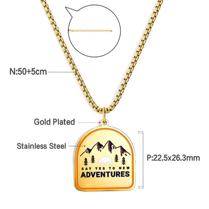 Punk Style Geometric Pendant Necklaces For Men Trendy Friendship Party Jewelry Neck Pendant Chain colar masculino 2022