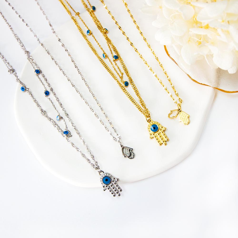Double Layered Necklace Imitation Pearl Beads Snake Choker For Woman Trendy Collier Vintage Tennis Aesthetic Jewlry
