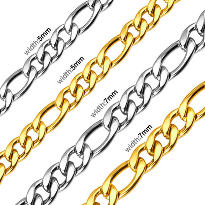 Fashion 5mm & 7mm Necklace DIY Matching Chain