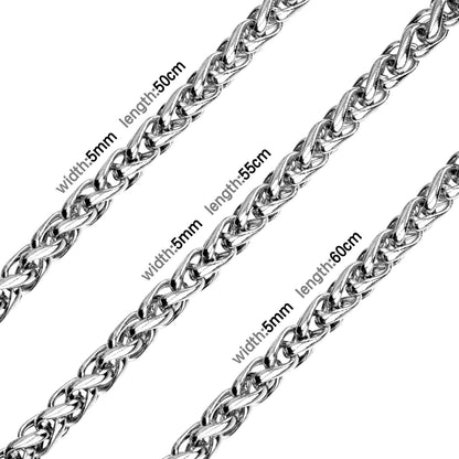 Stylish 5mm & 7mm Bulk Long Necklace DIY Matching Chain