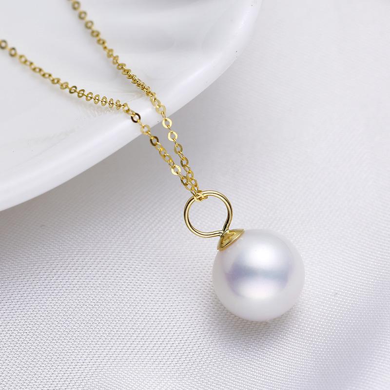 ASON 100 pcs/lot Gold/Silver Stainless Steel Bowl Pin Tray Earrings, Pearl Earring Base, For DIY Necklace Jewelry Charm Making