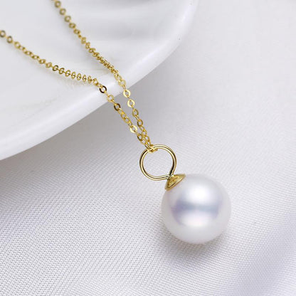 ASON 100 pcs/lot Gold/Silver Stainless Steel Bowl Pin Tray Earrings, Pearl Earring Base, For DIY Necklace Jewelry Charm Making