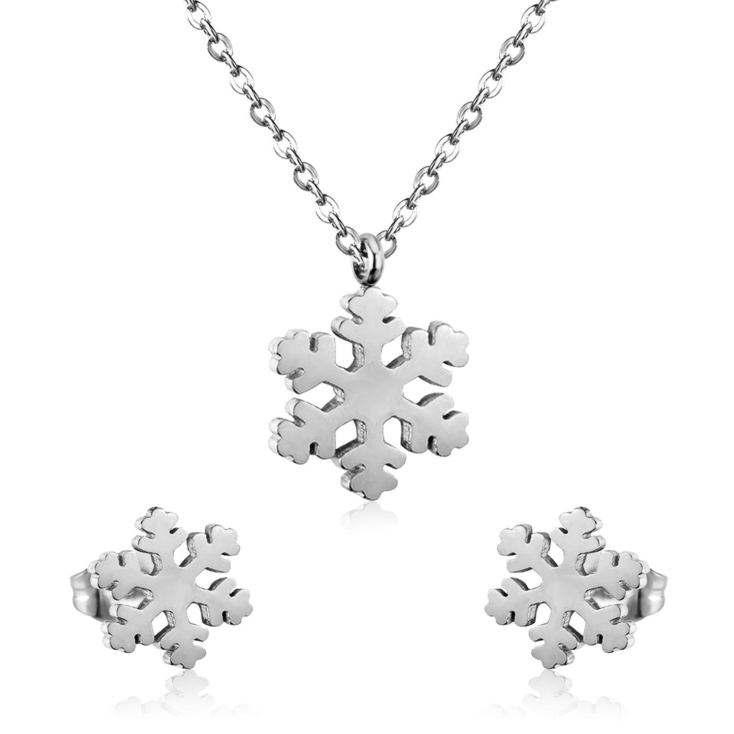 Luxury Wedding Jewelry Set Necklace Earings Sets For Women Engagement Gift