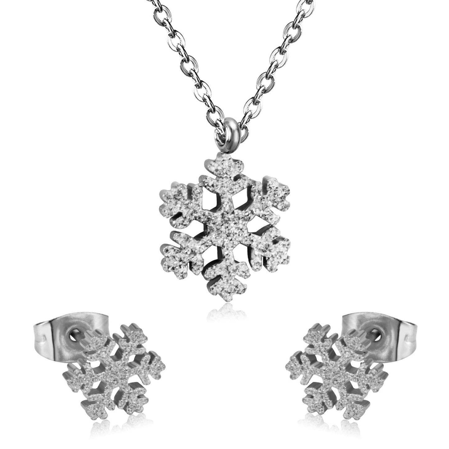 Luxury Wedding Jewelry Set Necklace Earings Sets For Women Engagement Gift