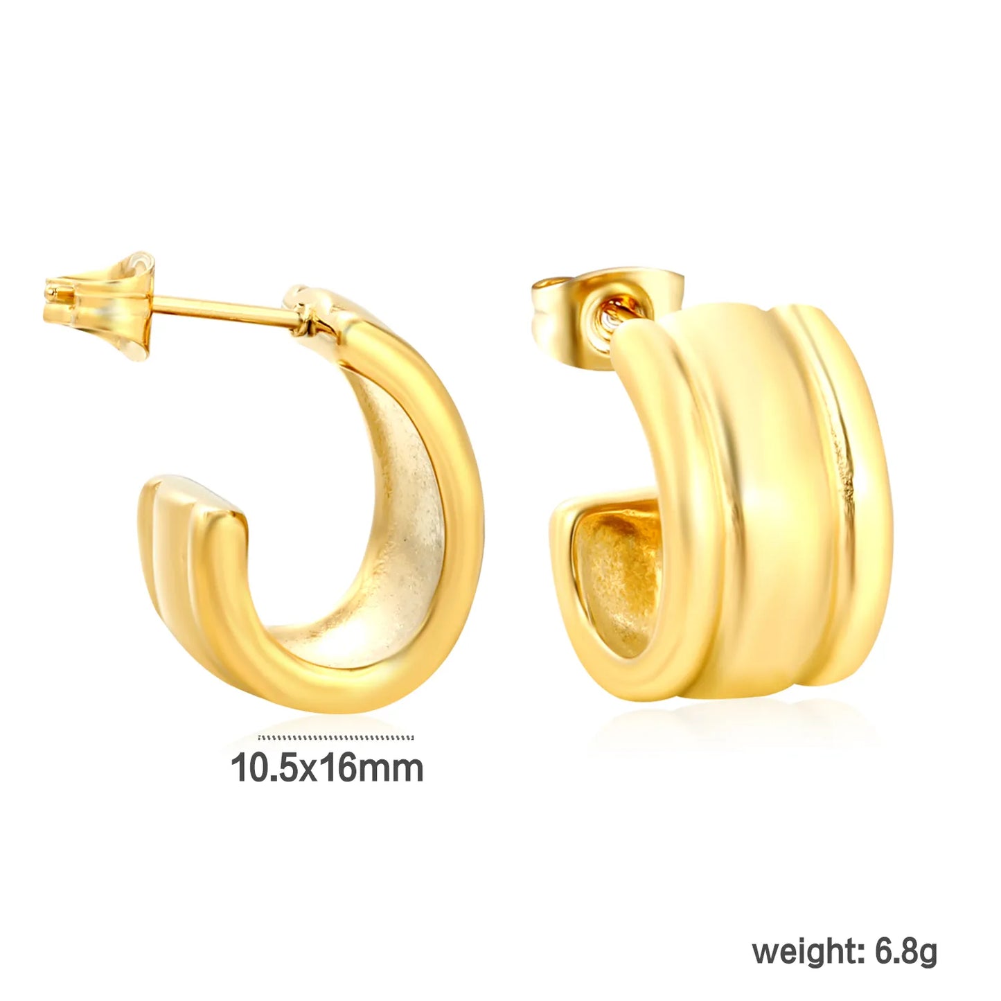 ✨ Stainless Steel Hypoallergenic Pearls Earrings – Bulk Wholesale (12+ Pairs) 🌍 EU/US Supplier Trendy & Durable