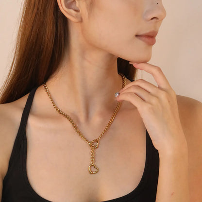 ✨ 18k gold plated 65cm/46+5cm Pearls Stainless Steel Necklaces Wholesale (12+ Pieces) | Hypoallergenic & Tarnish-Free 🌍 | Trendy Pendants & Chains