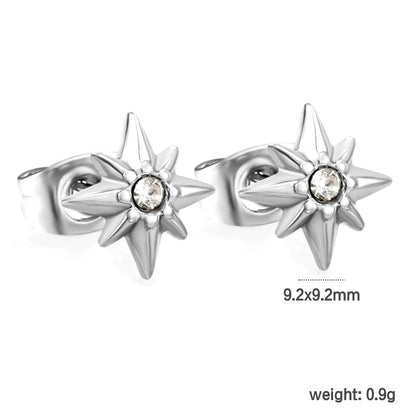 Bulk Stainless Steel Star Pendant Necklaces – 18K Gold Plated, Hypoallergenic Jewelry