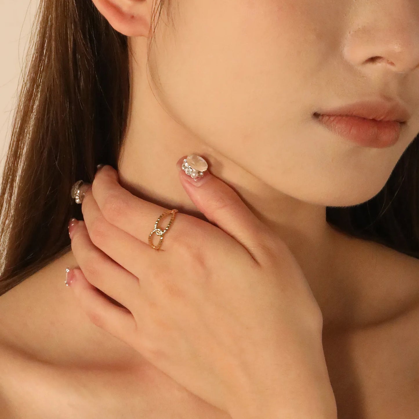 ✨ Gold Open Band Ring Wholesale Adjustable Size | 6.8mm Minimalist Ring | 0.8g Featherweight Stainless Steel Bulk