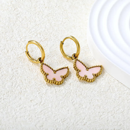 ✨🦋 Wholesale Gold Butterfly Ear Cuffs | Shell/Acrylic Designs