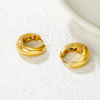 ✨ Stainless Steel Hypoallergenic Earrings With Gold & Steel-gold  – Bulk Wholesale (10+ Pairs) 🌍 EU/US Supplier Trendy & Durable