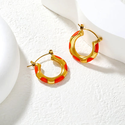 ✨ Stainless Steel Hypoallergenic 22*23mm U-Shape Earrings With three color – Bulk Wholesale (12+ Pairs) 🌍 EU/US Supplier Trendy & Durable