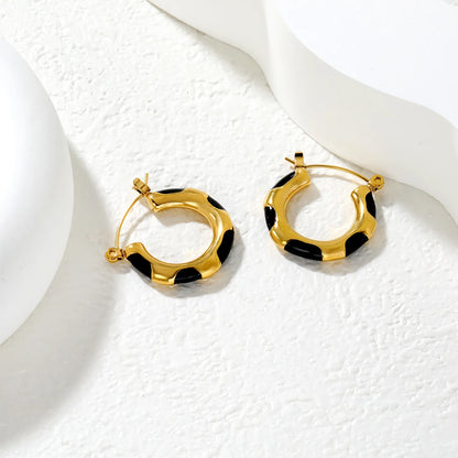 ✨ Stainless Steel Hypoallergenic 22*23mm U-Shape Earrings With three color – Bulk Wholesale (12+ Pairs) 🌍 EU/US Supplier Trendy & Durable