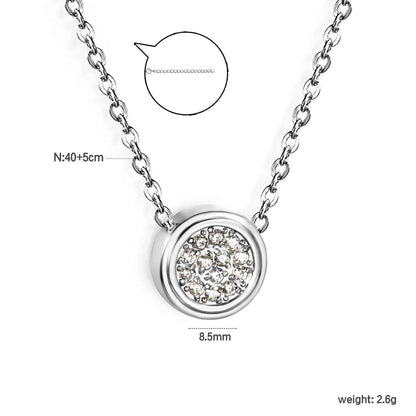 ✨ Stainless Steel Necklaces With Eight Shape Wholesale (12+ Pieces) | Hypoallergenic & Tarnish-Free 🌍 | Trendy Pendants & Chains