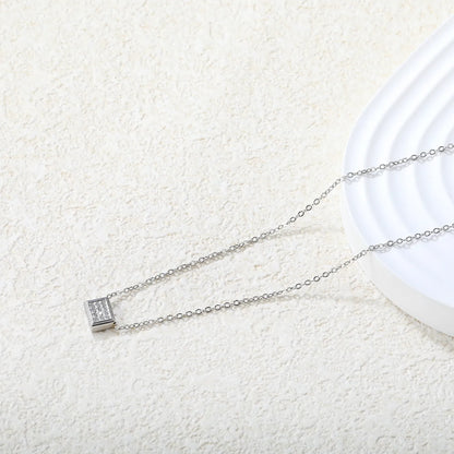 ✨ Wholesale Dainty Zircon Pendant Necklace | Heart/Flower/Round